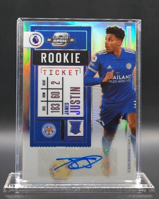 James Justin /99 Autographs Panini Chronicles Contenders Optic Soccer