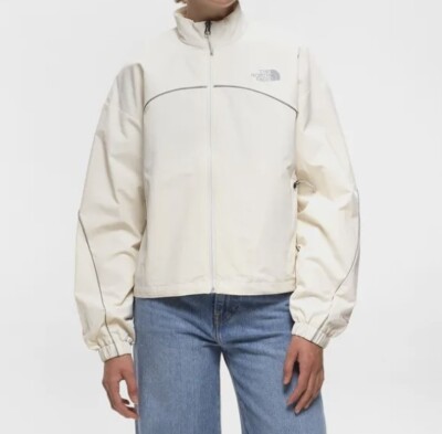 ★THE NORTH FACE★ White Label Electron COOL GRAY The North Face Tek Piping Wind Jacket Gardenia White ( XXL