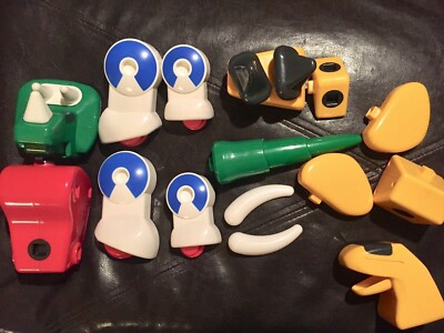 TOMY ToomiesÂ® Constructables Building Dinos 16 PIECES Set Interchangeable Pieces | eBay