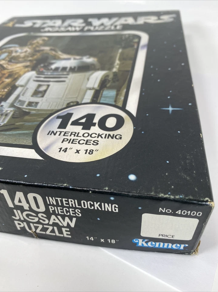 Rompecabezas Star Wars Artoo-Detto & See-Three Pio 14"x18" Kenner 1977 COMPLETO Foto 3 de 4