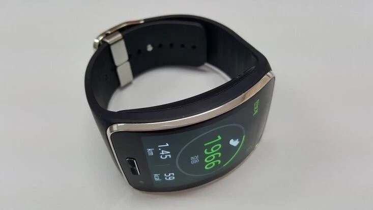 Genuine Samsung Galaxy gear S SM R750 Curved AMOLED Smart Watch