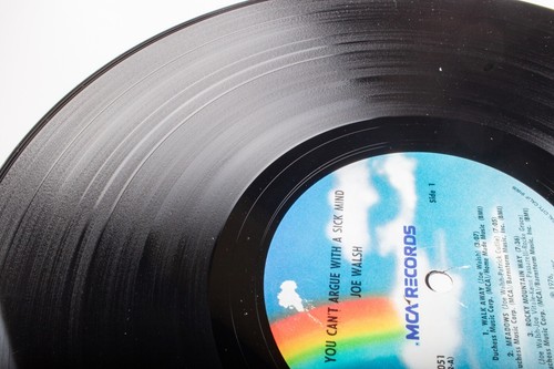 1976 Joe Walsh You Can’t Argue With A Sick Mind Vinyl Record Hype Sticker 37051 - Picture 10 of 15