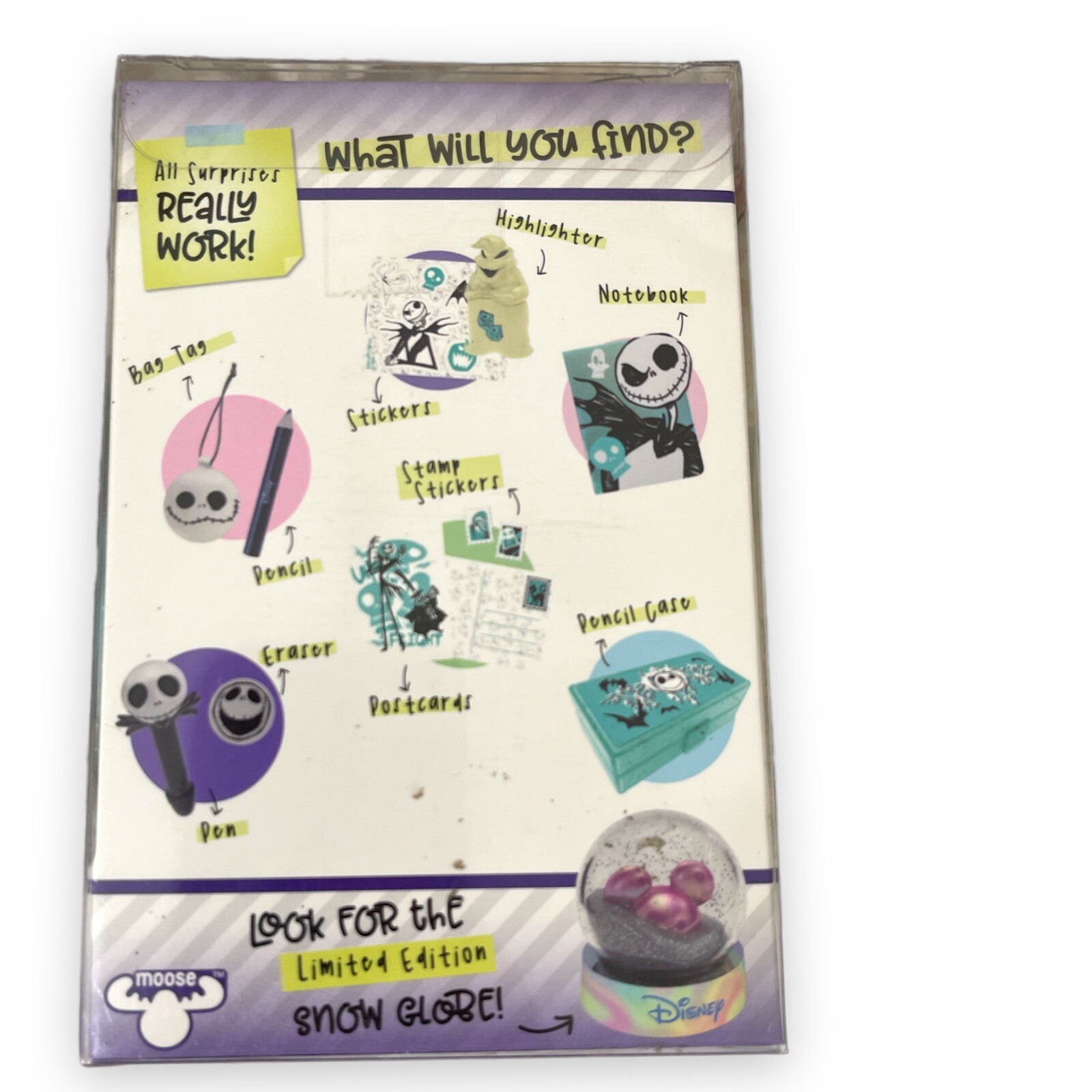 SHOPKINS REAL LITTLES MINI BACKPACK DISNEY NIGHTMARE BEFORE CHRISTMAS