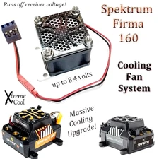 RCP Xtreme Cool Spektrum Firma 160 esc High Speed Cooling Fan System up to 8.4 v