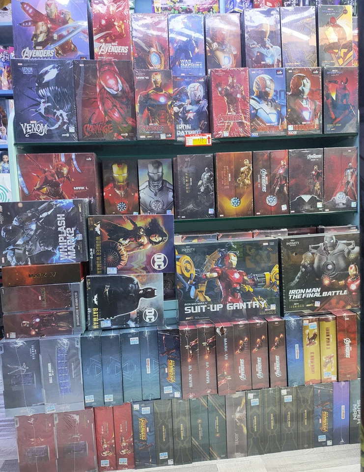 ZD Toys Iron Man Mark16 NIGHTCLUB MK16 XVI 1/10 Scale Marvel Iron Man 3 NEW BOX - Image 3 of 3