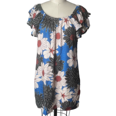 off shoulder mint dress Pretty Pixie Women Floral Print A-Line Dress For Women (Green, XS)