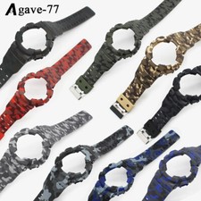 ONE-PIECE STRAP REPLACEMENT CAMO BAND FOR CASIO GA100/100 GD-120/100 GLS-100