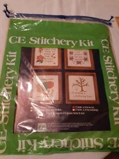 Creative Expressions Stitchery Kit 7308 A Friend Is A Present You Give Yourself