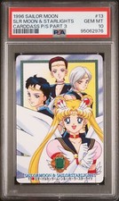 PSA 10 POP 1 1996 Sailor Moon Carddass Pretty Soldiers Part 3 13 Starlights