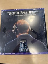 "Quiz Show" Letterbox Edition Laserdisc LD - Robert Redford