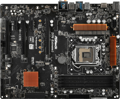 ASRock Z170 Extreme3 Motherboard   Z170 LGA 1151 DDR4 M.2 ATX Core HDMI PS/2 #E3