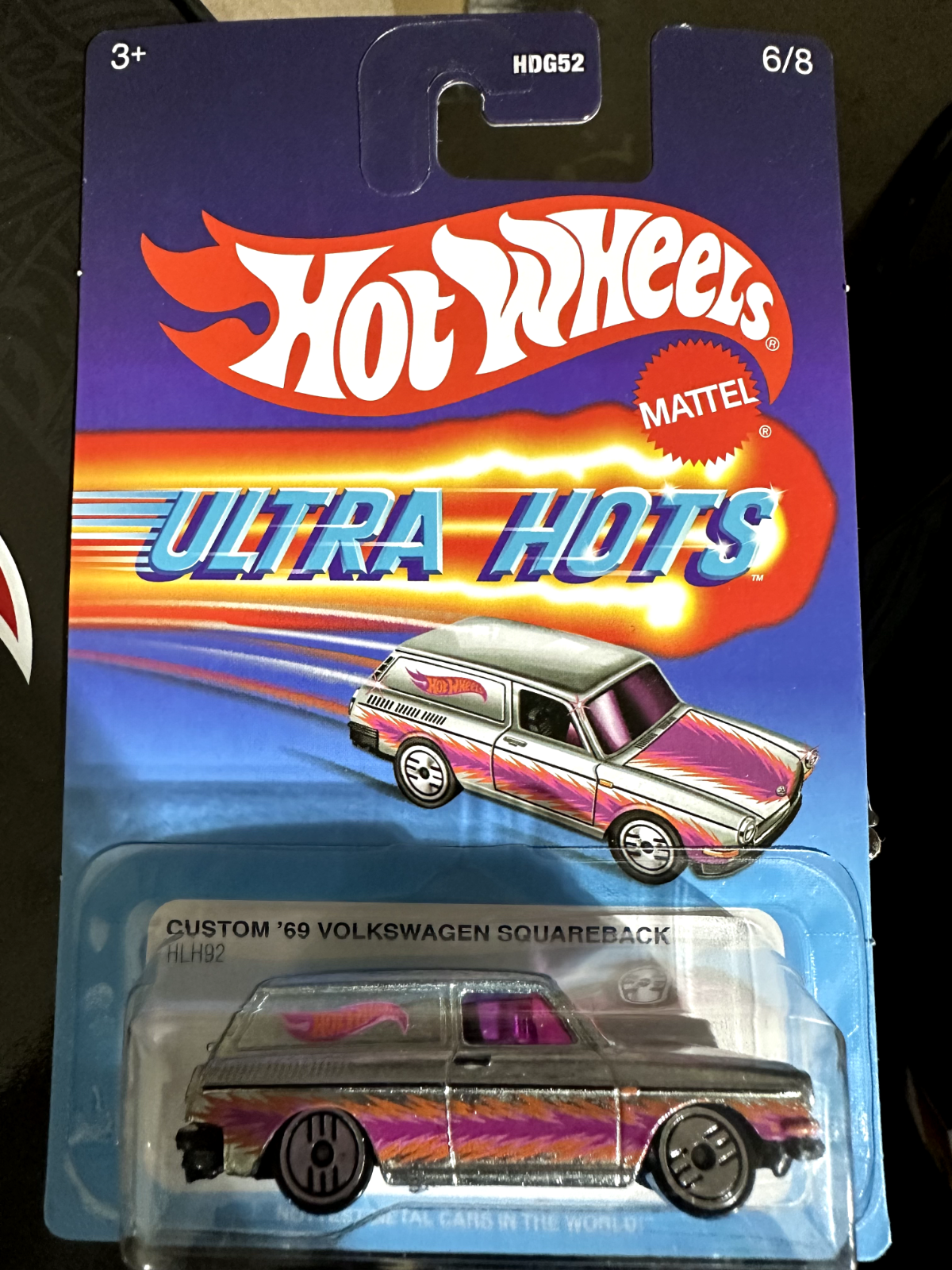 HOT WHEELS ULTRA HOTS CUSTOM '69 VOLKSWAGEN SQUAREBACK DIECAST 1:64 SCALE MATTEL