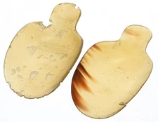 Pair of Primitive Horn Scoops