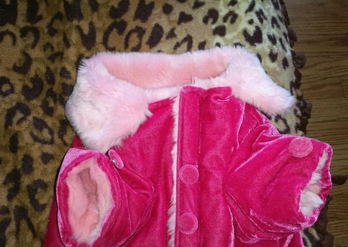 Pink Dog Coat, Large - Picture 3 of 6