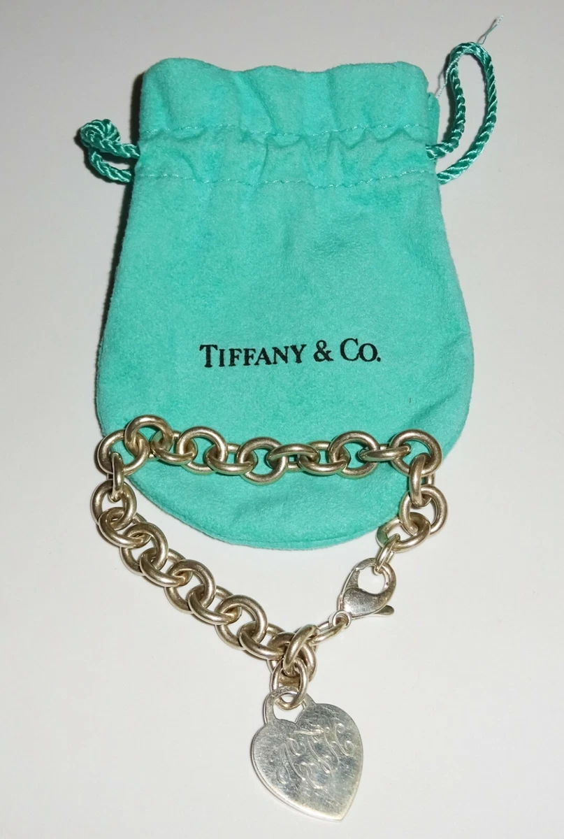 Tiffany and co oval on sale tag bracelet