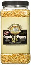 Organic Popcorn Kernels - 7lbs Resealable Bulk Jug of Gourmet Popping Corn fo...