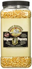 Organic Popcorn Kernels - 7lbs Resealable Bulk Jug of Gourmet Popping Corn fo...