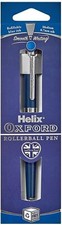 Oxford Premium Rollerball Pen Blue Ink Helix