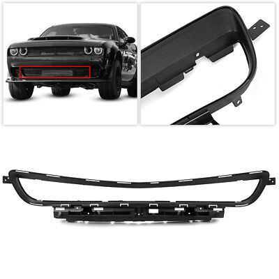 カートラベル 556 Front Upper Grille Reinforcement Grill For 15-23 Dodge Challenger