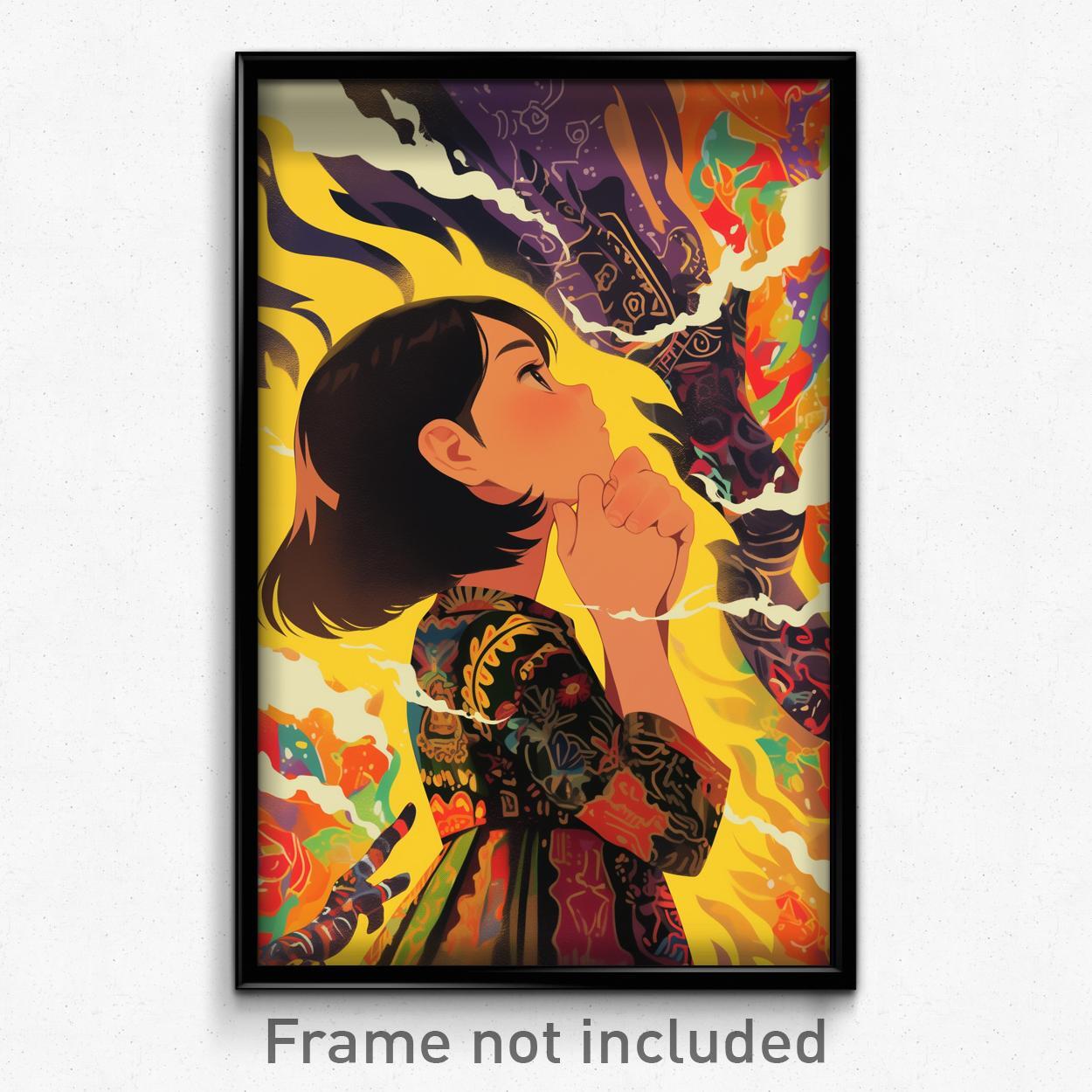 Indonesian Film Poster - Boy Showing Respect in Sleeveless Dress