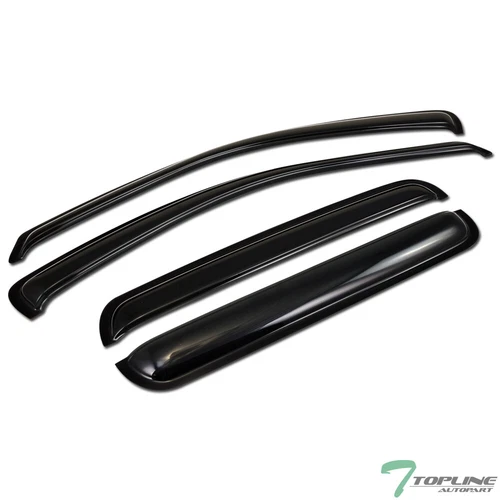 Topline for 1999-2004 Grand Cherokee Sun Rain Guard Vent Shade Window Visors 4pc