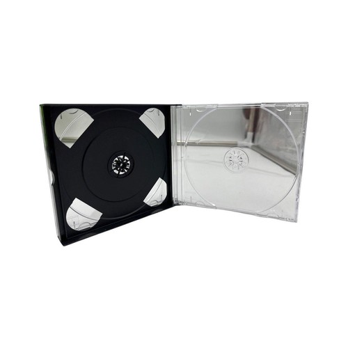 Quad Video Game Clear Replacement Shell Storage Case Playstation, DreamCast, CD' - Picture 3 of 4