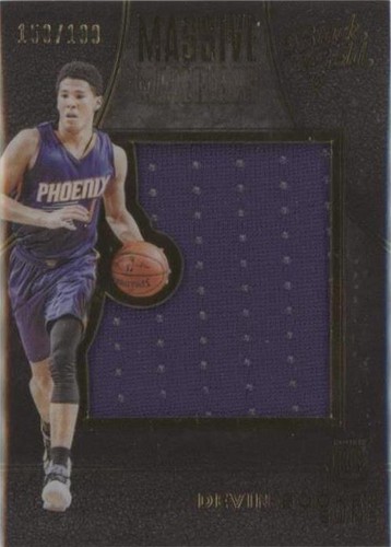 2015-16 Select Die Cut Devin Booker RC Auto Prizm Gold Wave #12