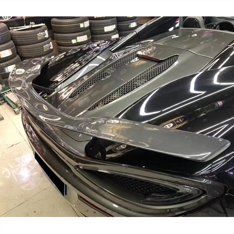 For McLaren 540C 570S 570GT 2015-2019 REAL CARBON FIBER Rear Trunk Spoiler Wing