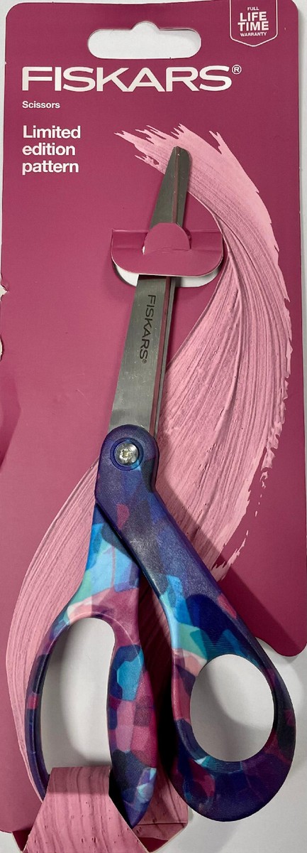 Fiskars Limited Edition Scissors Sparkle Marble Color