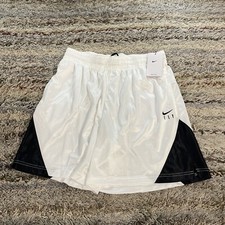 Nike Dri-FIT Swoosh Fly Basketball Shorts Womens Size Large 6" DH7353 White 35