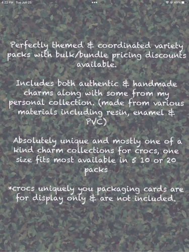 Crocs Handmade jibbitz 5pc amazing digital circus Pomni bubble Jax shoe charms - Picture 22 of 28