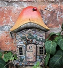 Garden Ornaments Fairy Door Magical Secret Enchanted Mushroom Hobbit Cherub