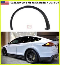 For Tesla Model X 2016-21 10325290-00-E LH Rear Fender Wheel Flare Molding Trim