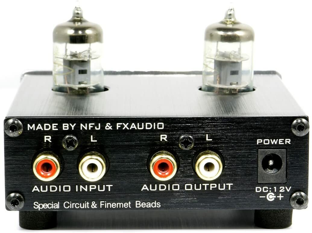 Fx-Audio Tube-01J Black Tube Preamp Line Amplifier Nfj Fx-Audio Tube-01J Black Tube Preamp Line Amplifier Nfj