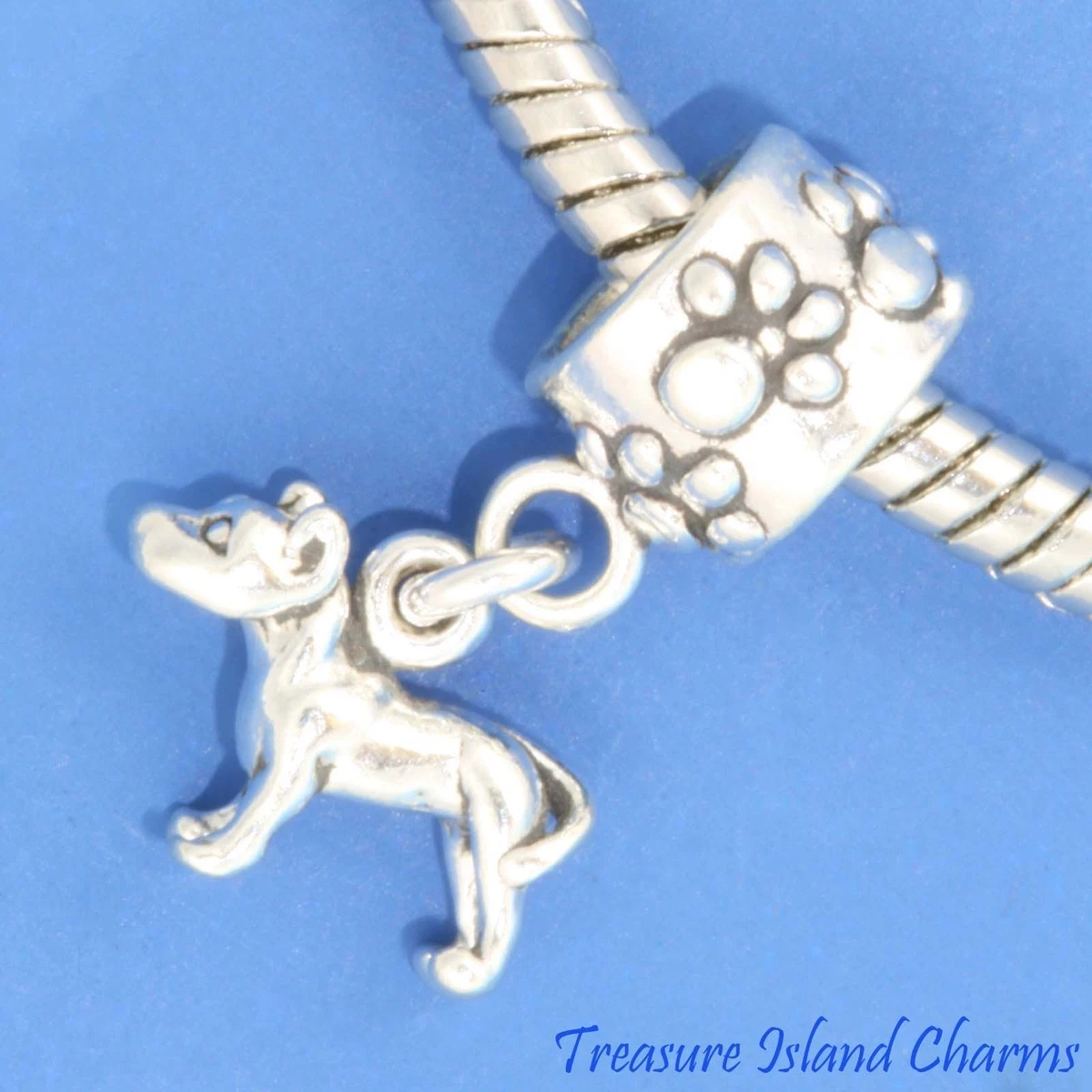 Pitbull top bracelet charms