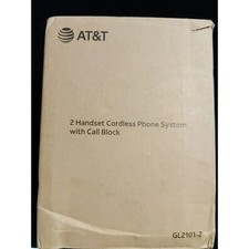 AT T GL2101-2 DECT 6.0 2-Handset Cordless Home Phones