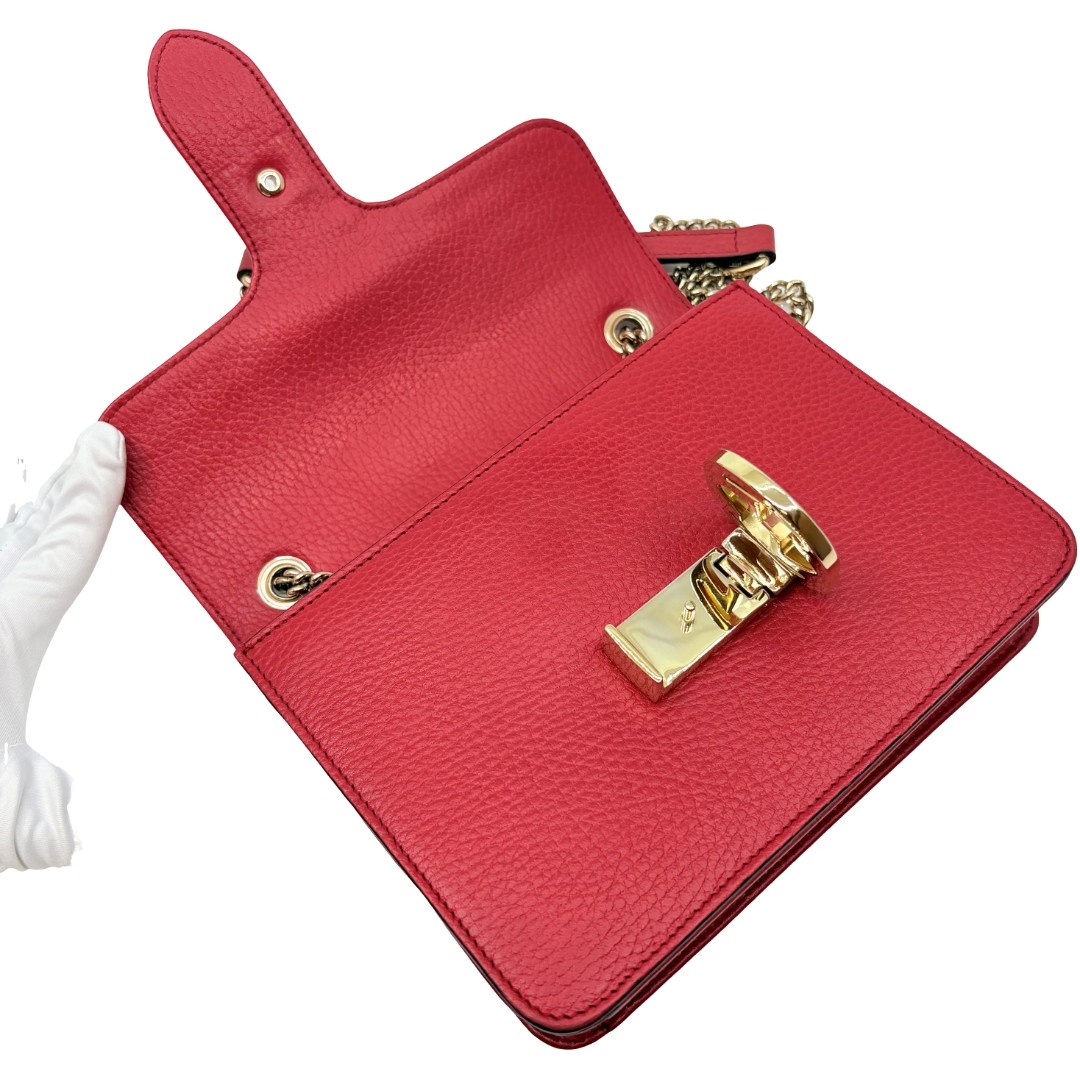 Authentic GUCCI GG Interlocking Shoulder Bag 5103… - image 12