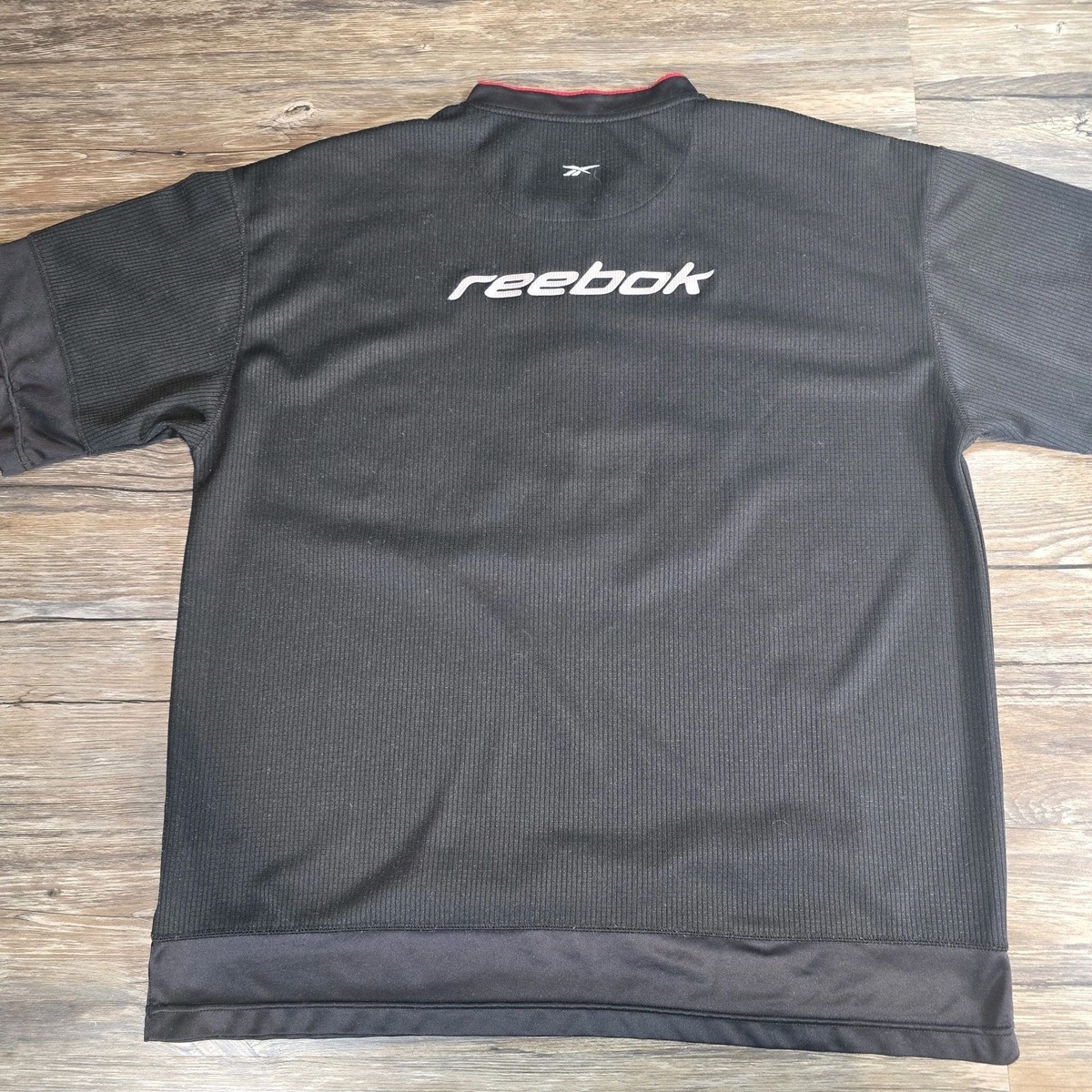 REEBOK Liverpool FC Carlsberg Black Training Jersey Men's XL EUC