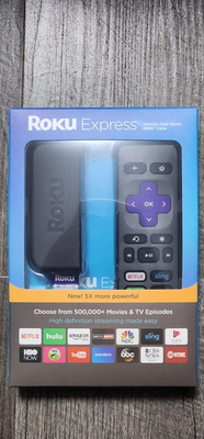 #ad Roku Express 2017 1080p HD Streaming Player NEW Factory Sealed HDMI $20.00