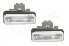 Original Kennzeichenbeleuchtung Paar MERCEDES W211 CLS W219 C219 SLK R171 01-11