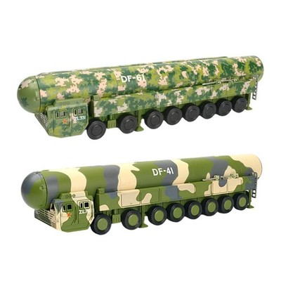 DIY Assembly Launcher Vehicle Model 1/72 Realistic Missile Truck Miniature Toy