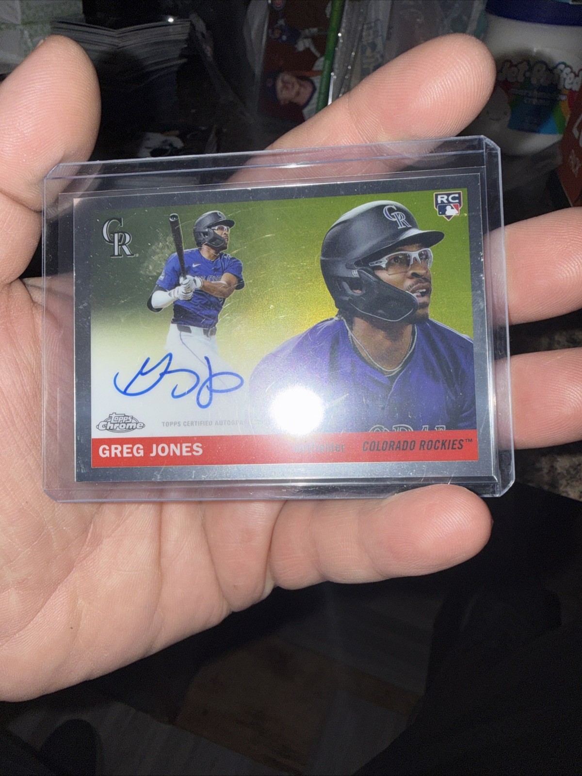 Topps 2025 Chrome Platinum Rookie Autographs #CPA-GJ Greg Jones RC Autograph
