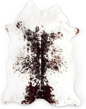 Faux Cowhide Rug Cute Cow Print Rugs Animal Area Carpet Western Decor