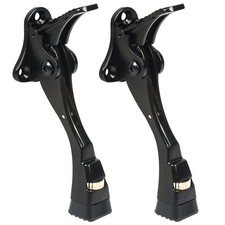 2 Packs Heavy Duty Kickdown Door Stopper, One Touch Adjustable Kickdown Door ...