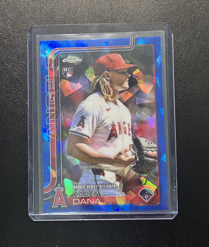 Caden Dana RC - 2025 Topps Chrome Update Sapphire Edition - Rookie Debut