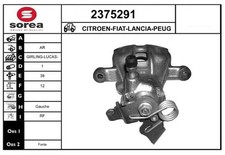 Bremssattel für Fiat Ulysse 179 Peugeot 807 EB Citroen C8 Lancia Phedra ab 02->