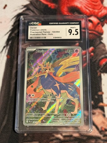 Zacian graded CGC 9.5 for sale on eBay