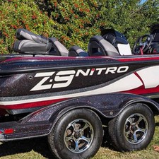 OEM Replacement Z • 9 Nitro Boat Yacht Decals 2PC Set Vinyl New Oracle 40”