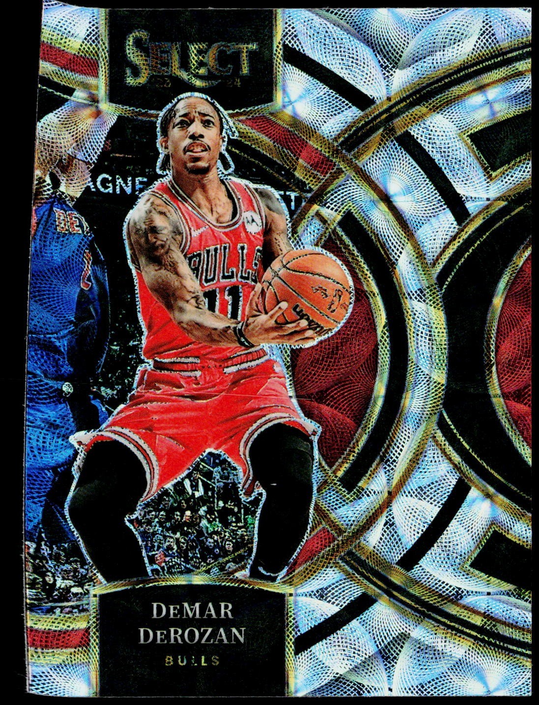 2023-24 Panini Select #191 DeMar DeRozan Scope Prizm