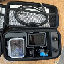 FOR PARTS GoPro HERO8 Black Action Camera 4K Ultra HD Camcorder With Accessories